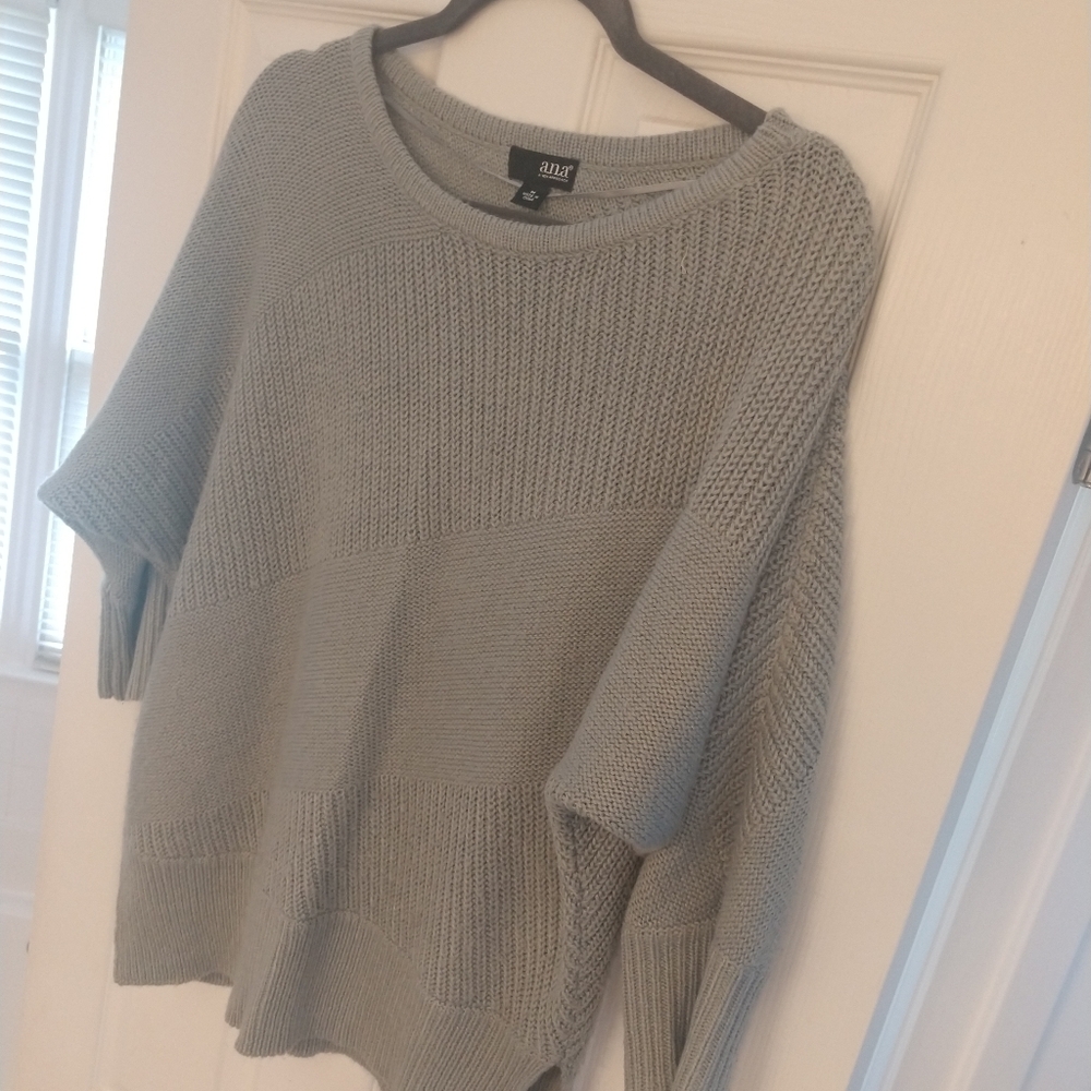 Soft Gray A.N.A. sweater